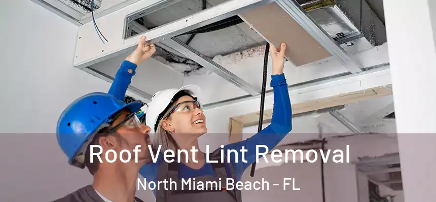 Roof Vent Lint Removal North Miami Beach - FL